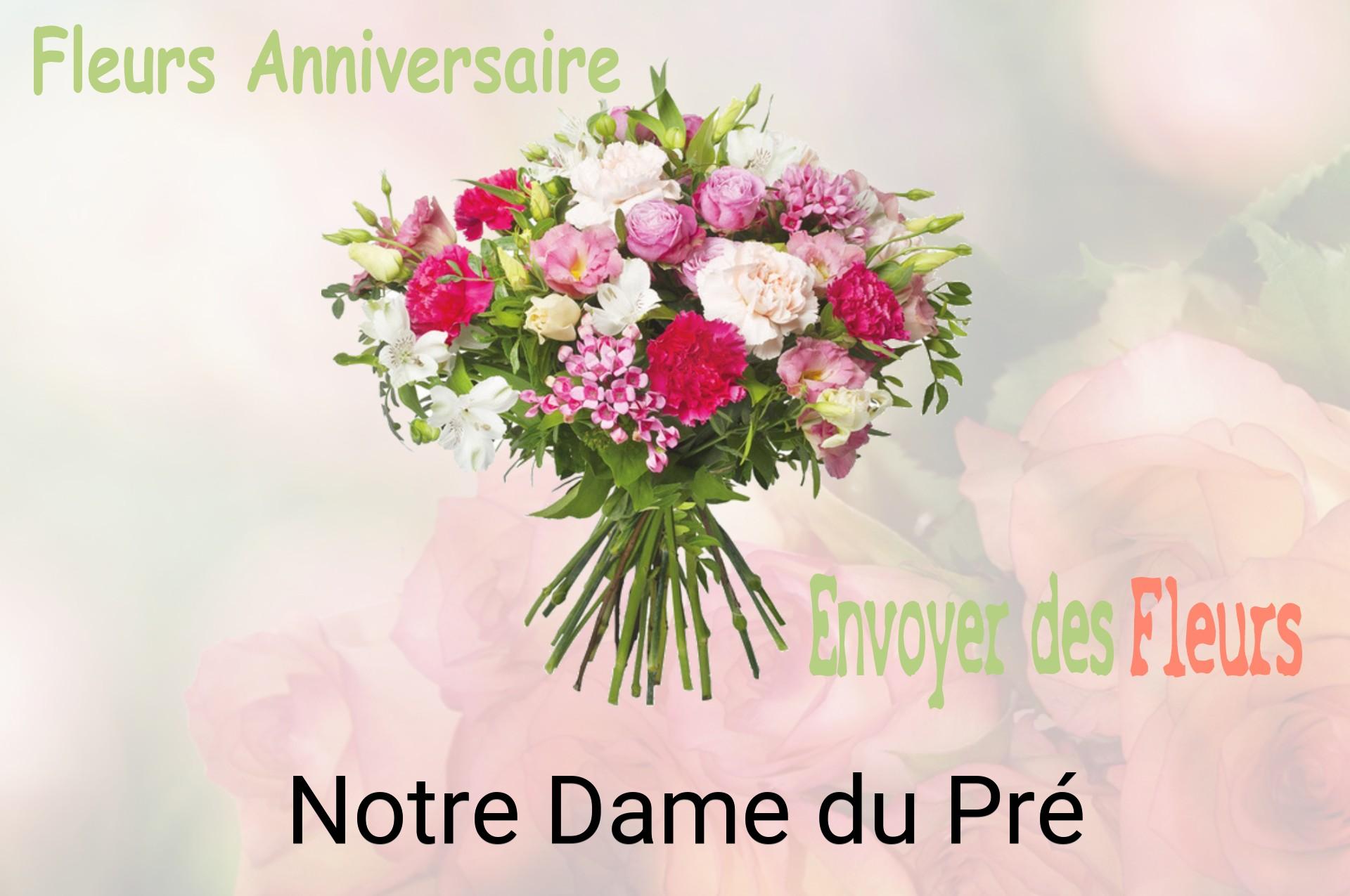 Bouquet de fleurs d’anniversaire livré à Notre-Dame-du-Pré