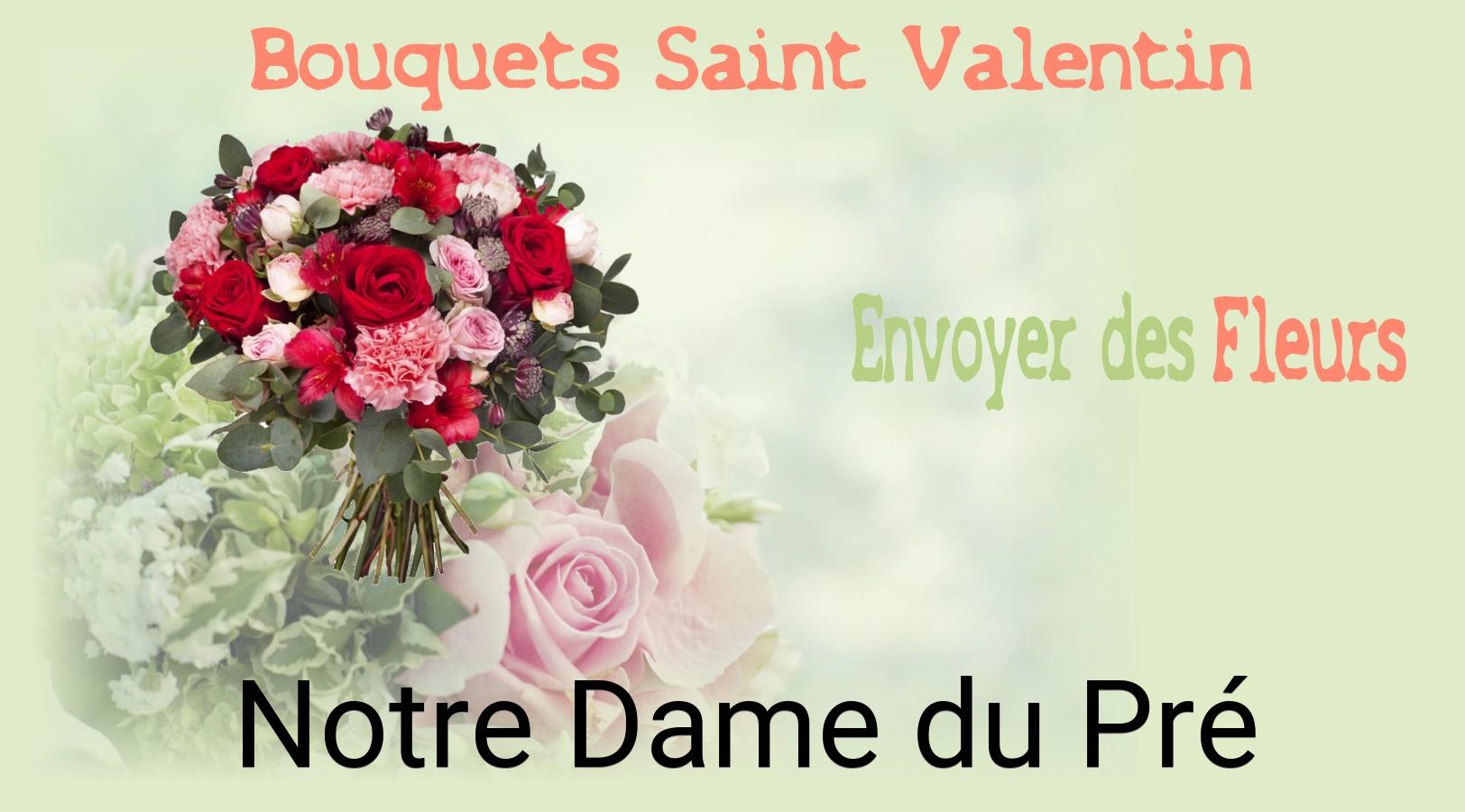 Roses de Saint-Valentin livrées à Notre-Dame-du-Pré